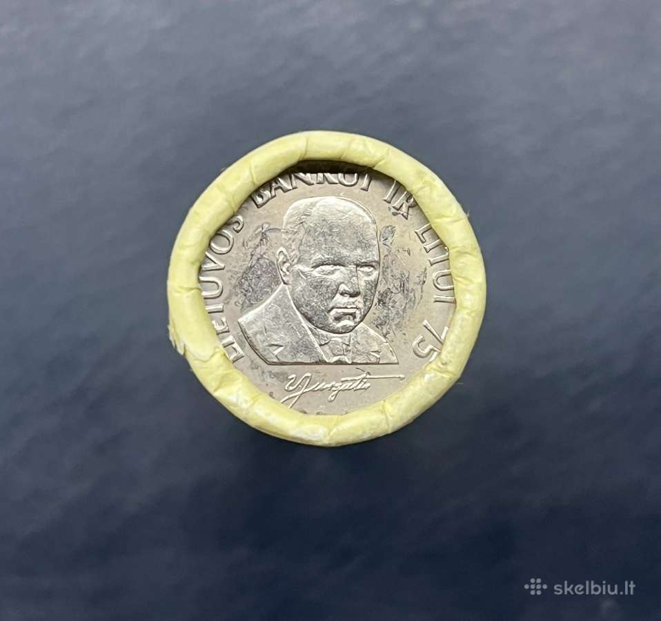 1997 metų 1 lito moneta - Jurgutis - nuotraukos Nr. 2