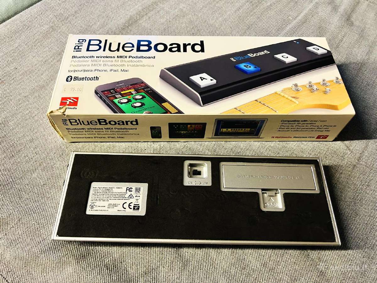 Bluetooth Midi foot kontroleris irig Blue Board - nuotraukos Nr. 2