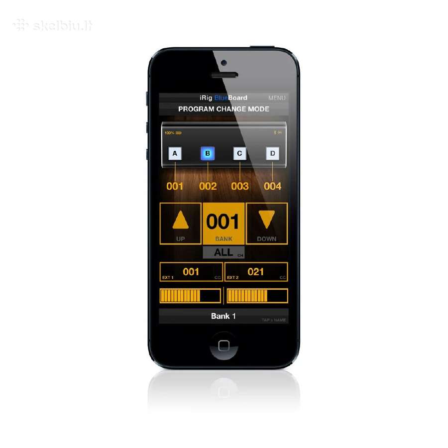 Bluetooth Midi foot kontroleris irig Blue Board - nuotraukos Nr. 8