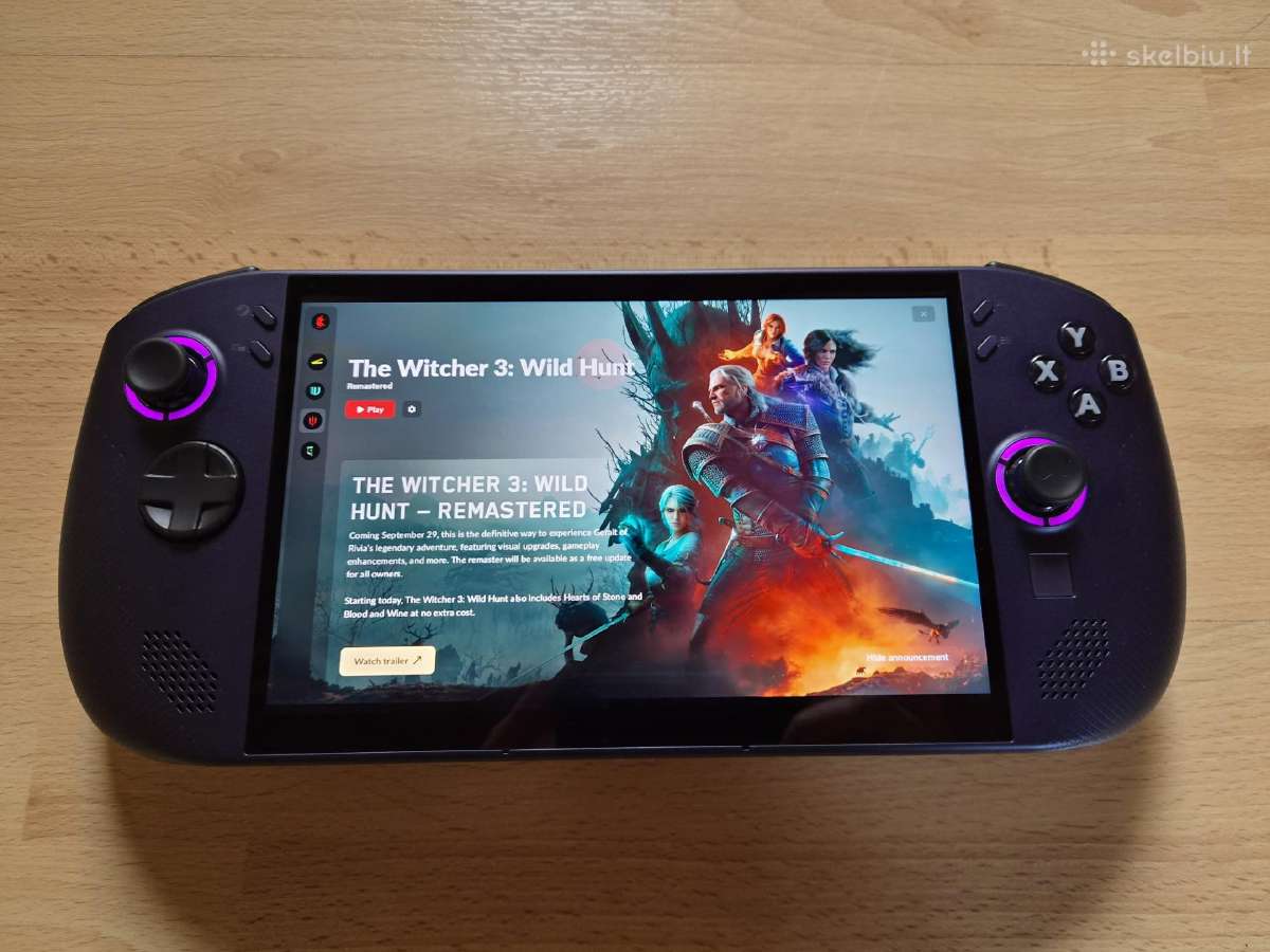 Lenovo Legion Go S Steam OS su Garantija - nuotraukos Nr. 3