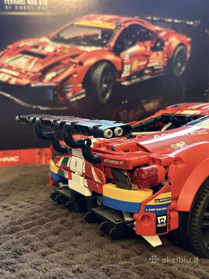 Lego #42125 Ferrari 488 Gte - nuotraukos Nr. 6