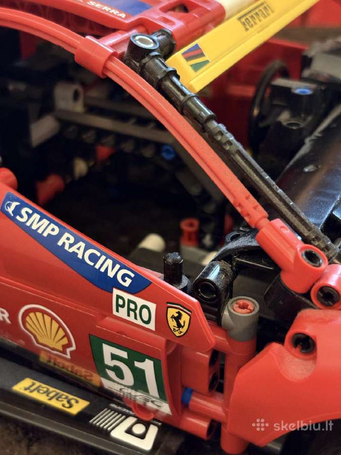 Lego #42125 Ferrari 488 Gte - nuotraukos Nr. 7