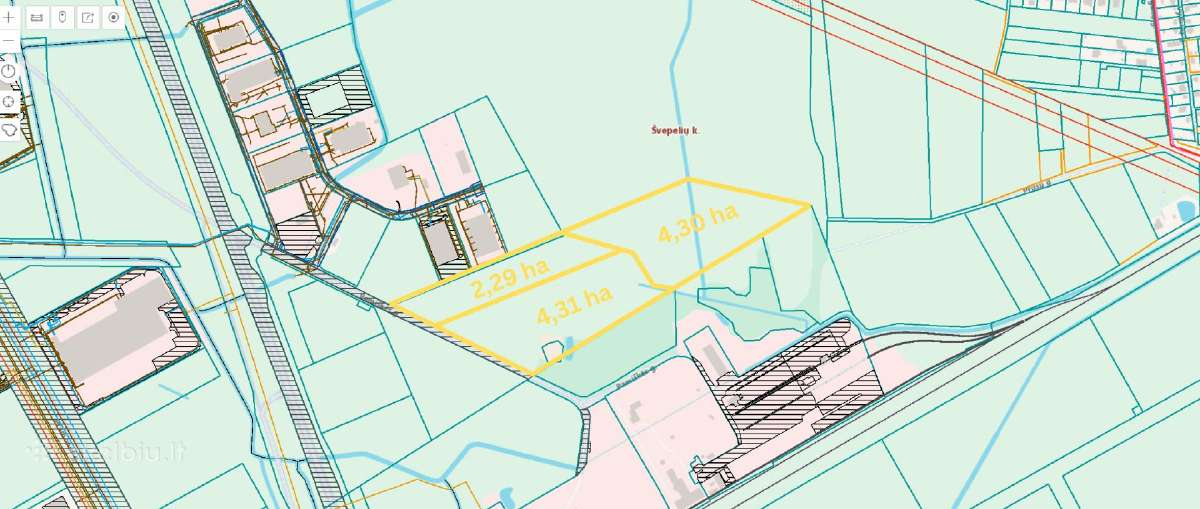 10,9066 ha pramonės sklypas gamyklai prie Lez - nuotraukos Nr. 8