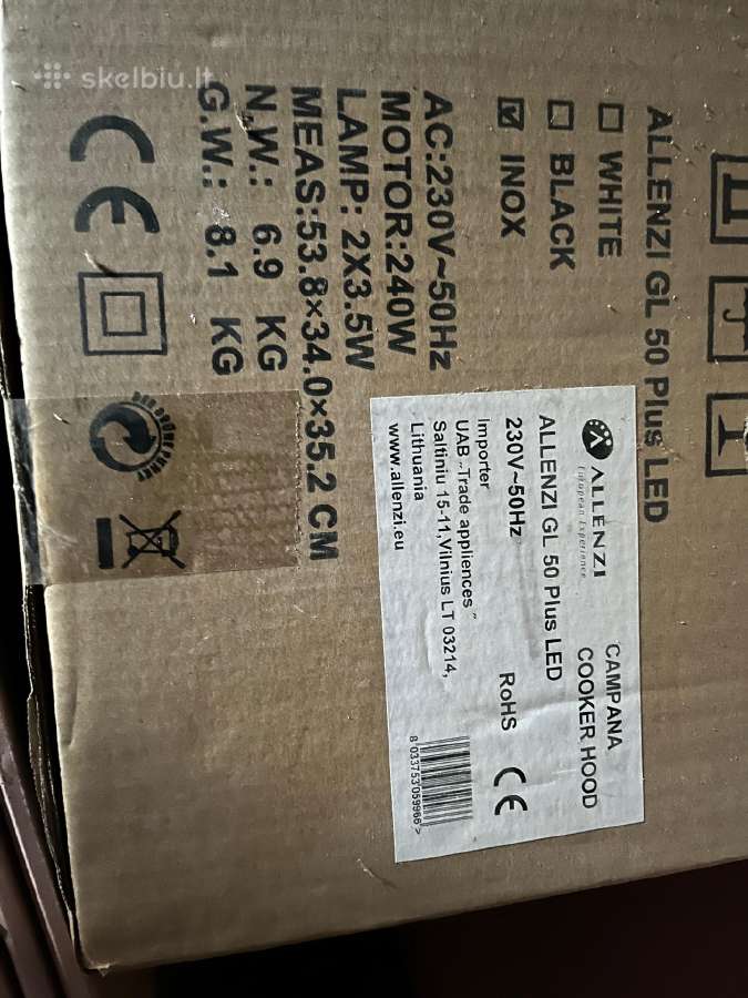 Allenzi Gl 50 Plus LED (45 cm) gartraukis - nuotraukos Nr. 7