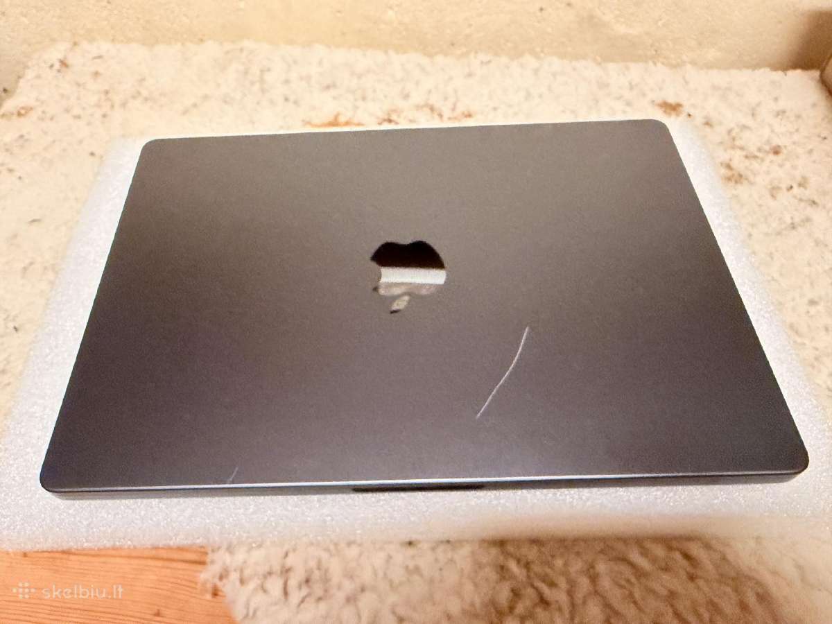MacBook Pro 14 su M5 16gb 512gb SSD juodas - nuotraukos Nr. 2