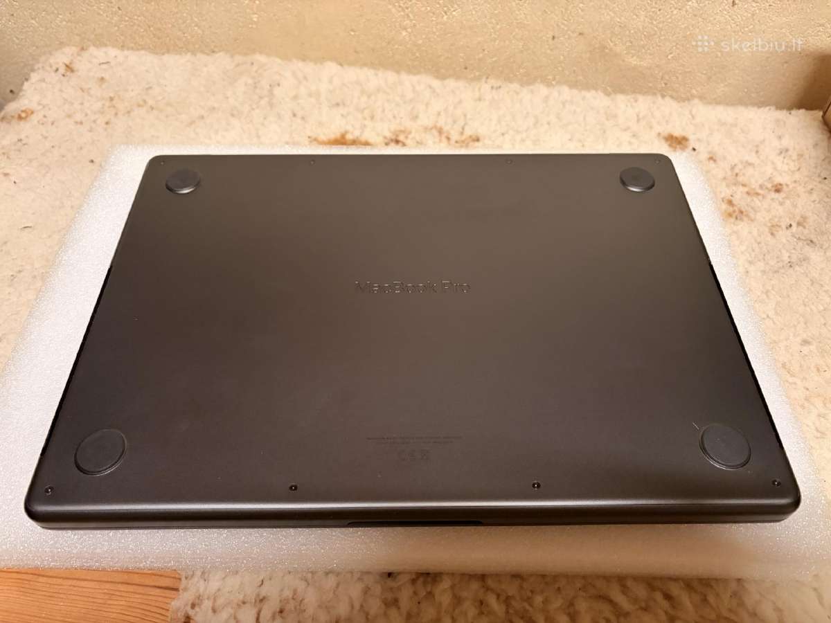 MacBook Pro 14 su M5 16gb 512gb SSD juodas - nuotraukos Nr. 3