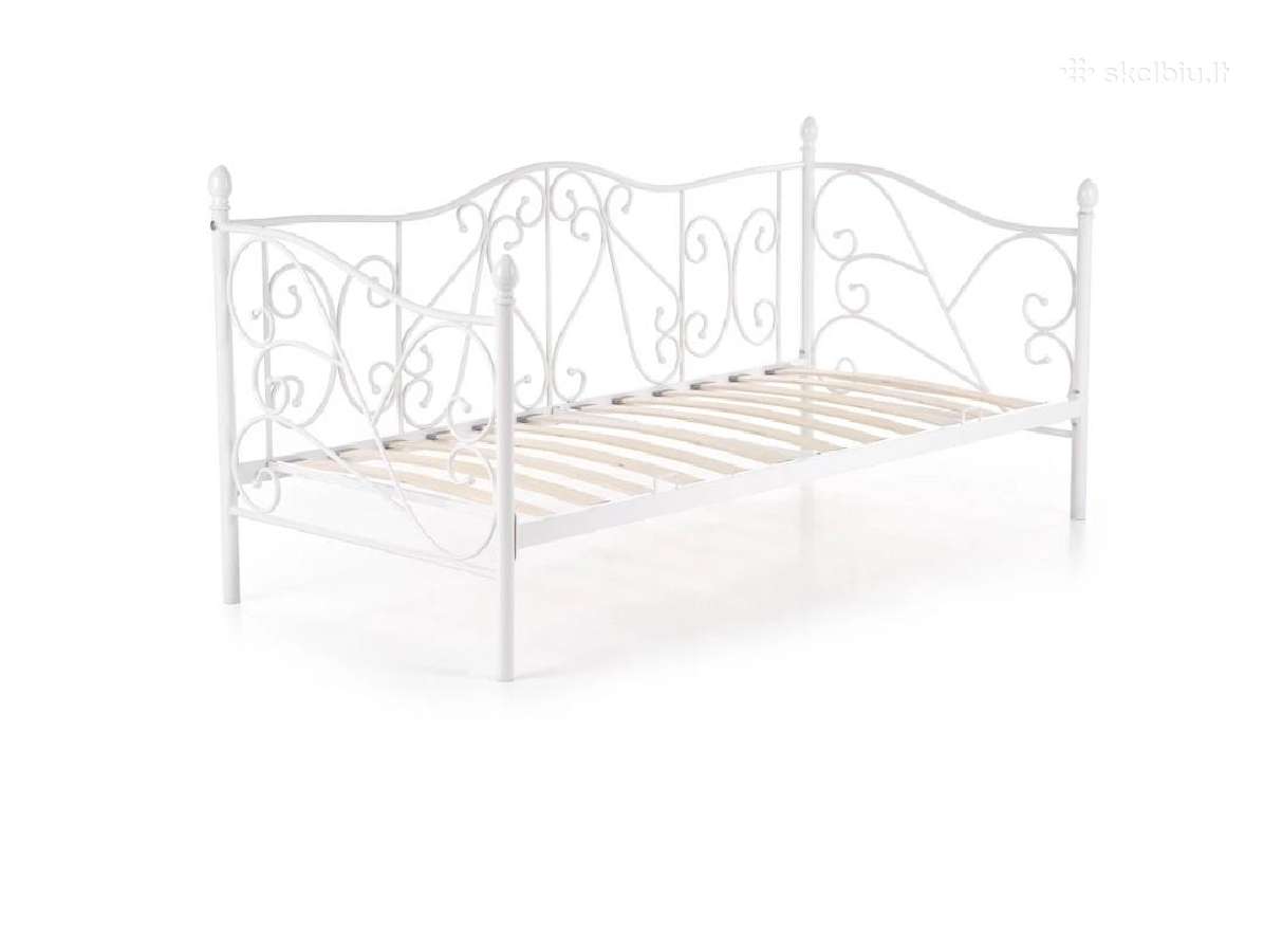 Metalinė lova 90200 su čiužiniu - nuotraukos Nr. 4