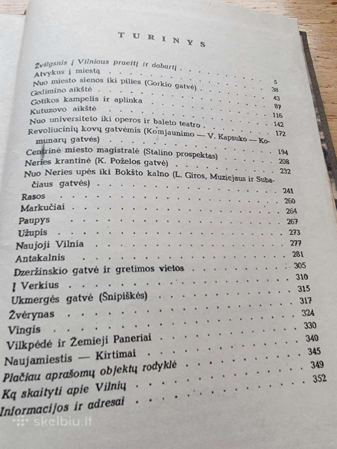 1960 m.knyga "Vadovas po Vilnių" - nuotraukos Nr. 5