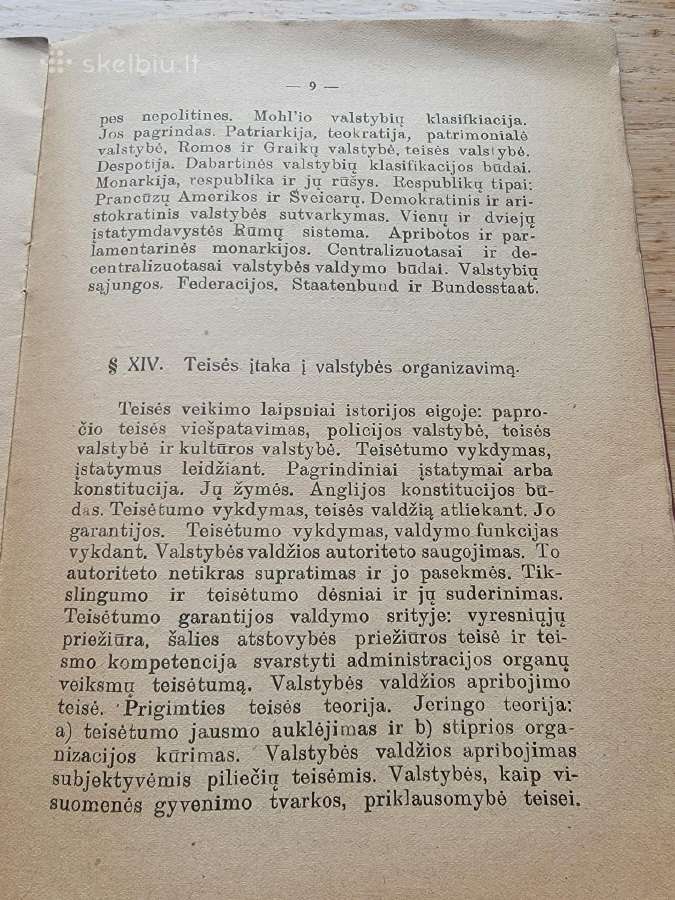 1925 m.p.leono "Teisės enciklopedijos programa" - nuotraukos Nr. 3