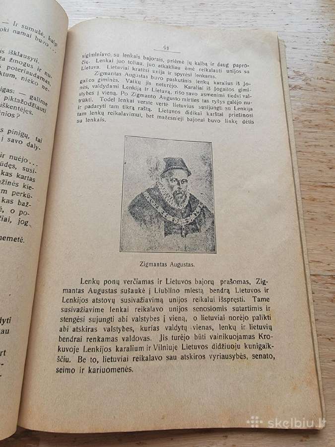 1928 m.j.damijonaičio vadovėlis "Krašto mokslo - nuotraukos Nr. 3