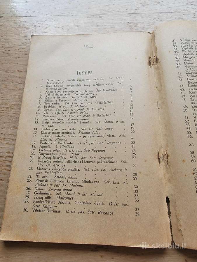1928 m.j.damijonaičio vadovėlis "Krašto mokslo - nuotraukos Nr. 4