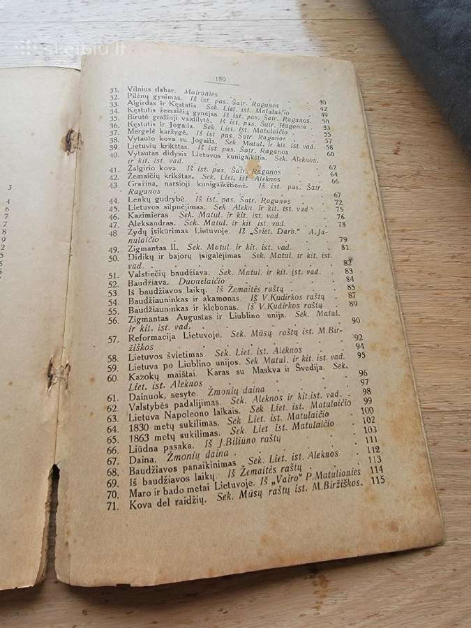 1928 m.j.damijonaičio vadovėlis "Krašto mokslo - nuotraukos Nr. 5