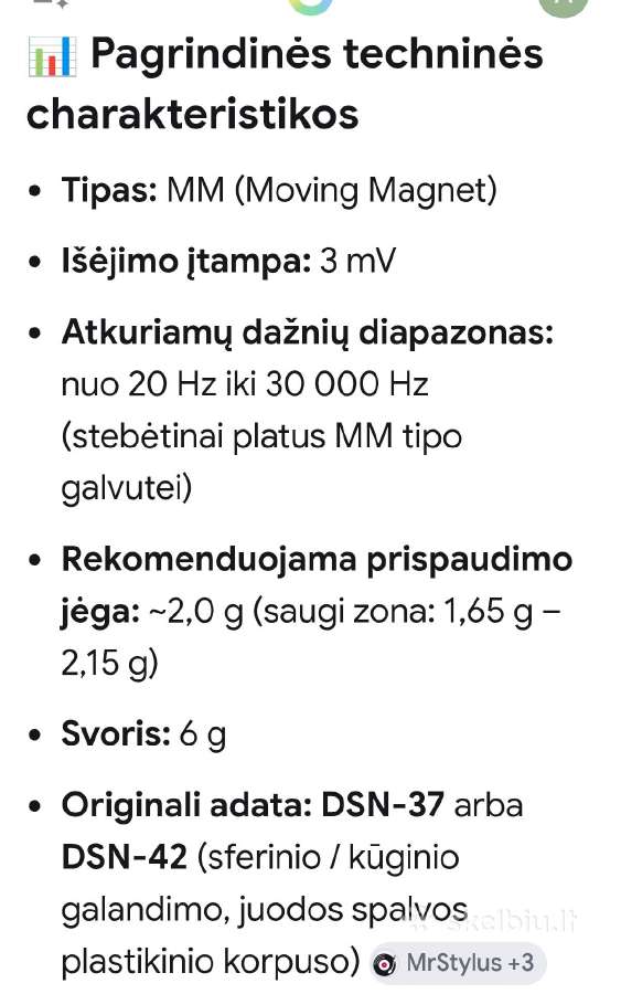 Denon Dp-50l - nuotraukos Nr. 16