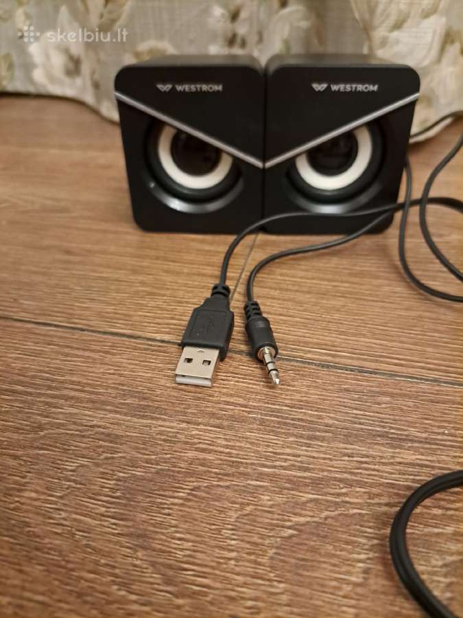 Garsiakalbiai westrom 2.0 usb speakers WR-sk77 - nuotraukos Nr. 2