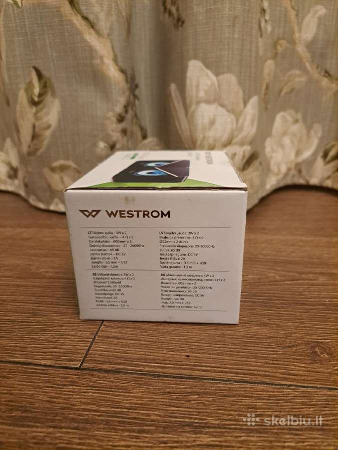 Garsiakalbiai westrom 2.0 usb speakers WR-sk77 - nuotraukos Nr. 6