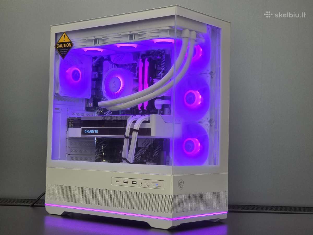 Rtx 3080ti kompiuteris su Ryzen 9 5900x, 32gb, 1tb - nuotraukos Nr. 6