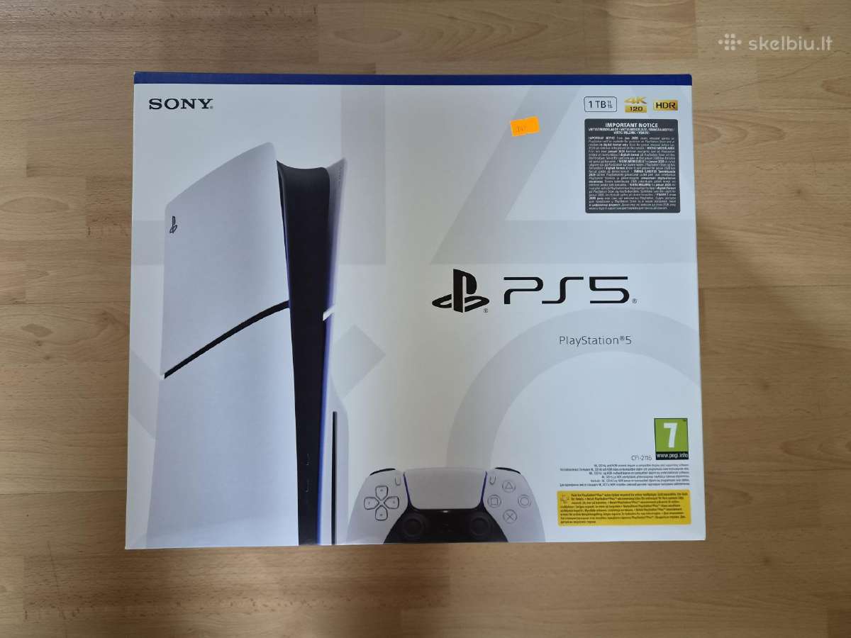 Playstation 5 Disc 1 TB Matinis - nuotraukos Nr. 2