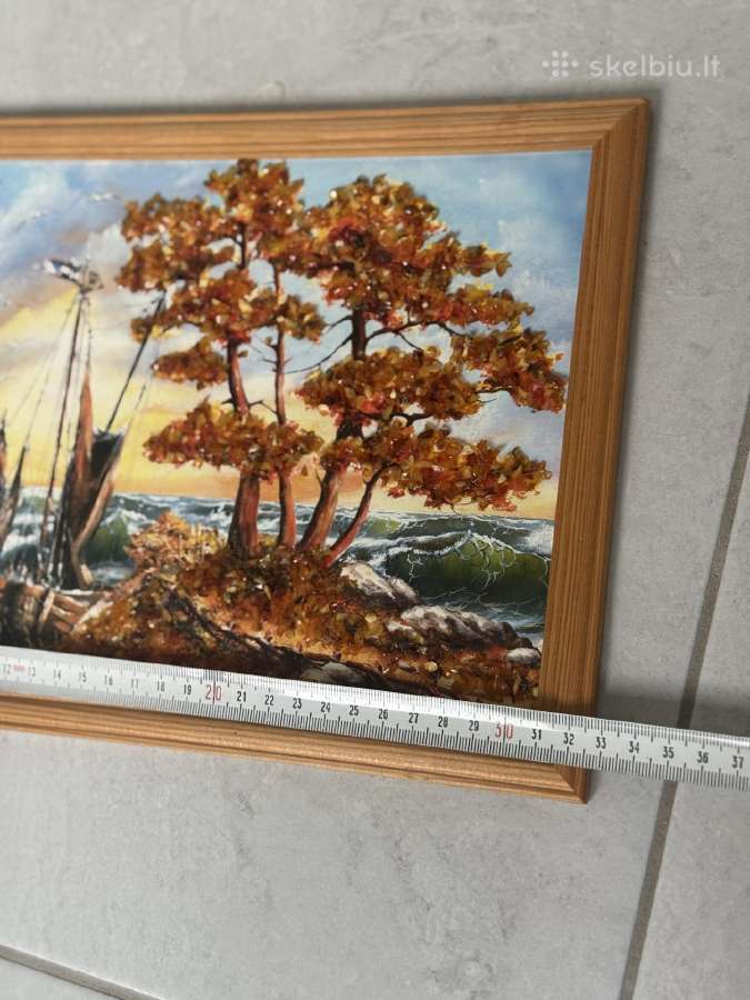 Gintaro gabaliukų paveikslas - nuotraukos Nr. 4