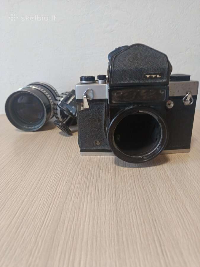 Objektyvas Era 6m ir fotoaparatas Zenit Em ir kiti - nuotraukos Nr. 5