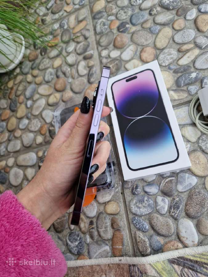 Parduodamas iPhone 14 Pro Max, Deep Purple, 256gb - nuotraukos Nr. 5