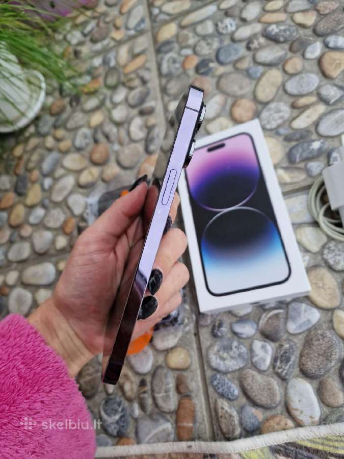 Parduodamas iPhone 14 Pro Max, Deep Purple, 256gb - nuotraukos Nr. 6