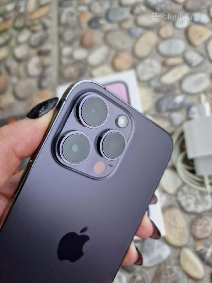 Parduodamas iPhone 14 Pro Max, Deep Purple, 256gb - nuotraukos Nr. 10