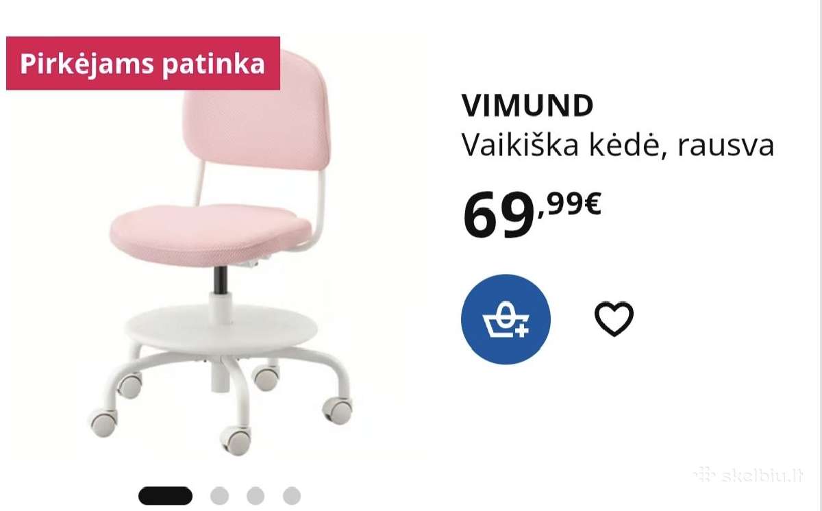 Parduodamos dvi ergonomiškos kėdės, geros būklės. - nuotraukos Nr. 4