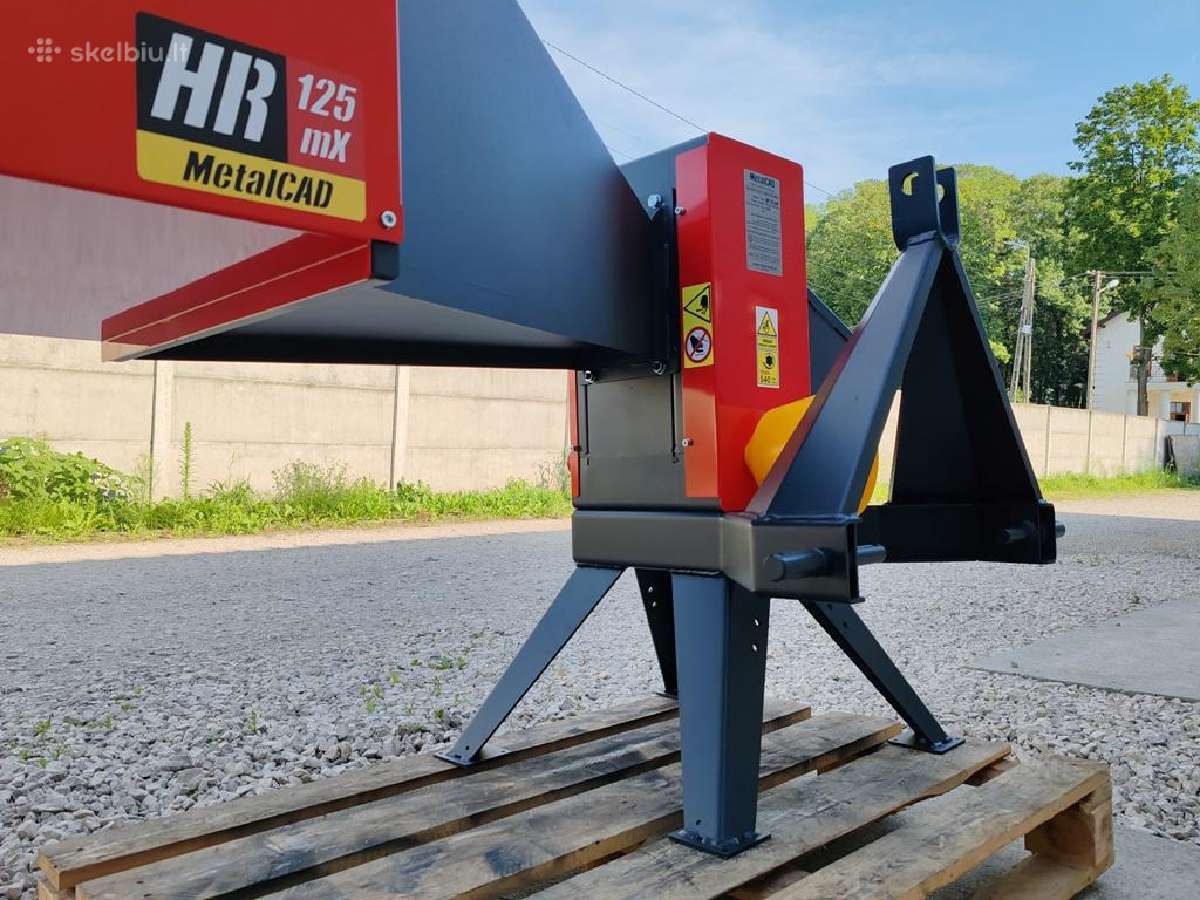 Veleninis šakų smulkintuvas kapoklė Hr 125mx - nuotraukos Nr. 5