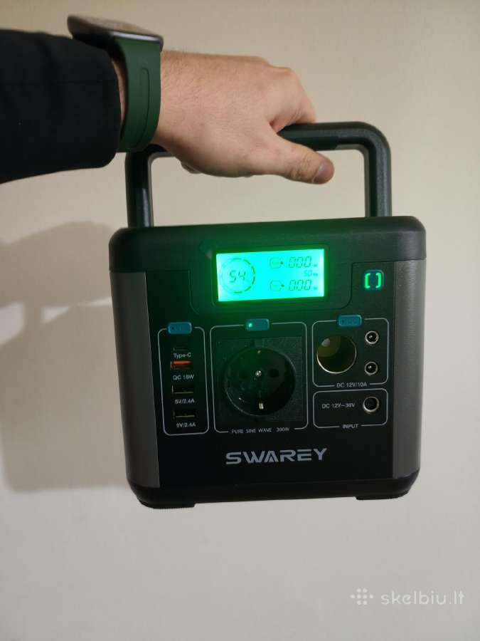 Elektros stotelė 300w + 60w Saulės panelė (Nauja) - nuotraukos Nr. 2