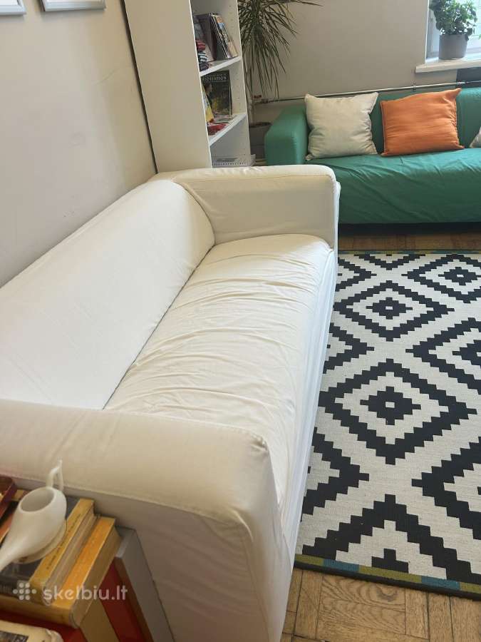 Parduodamos dvi Ikea dvivietės sofos – po 60 € - nuotraukos Nr. 3