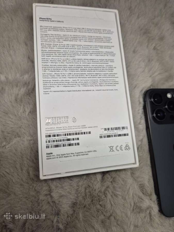 iPhone 15 Pro 128gb - nuotraukos Nr. 5