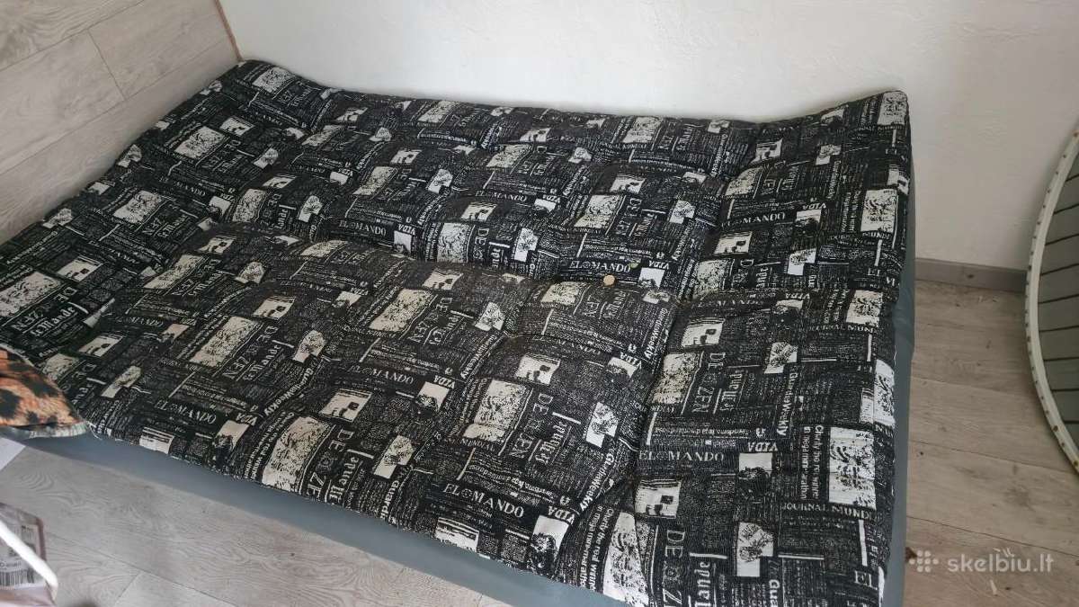 Išskleidžiama sofa-lova su daiktadėže - nuotraukos Nr. 2