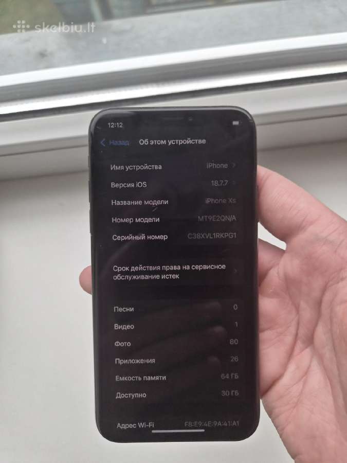 iPhone XS 83% - nuotraukos Nr. 8