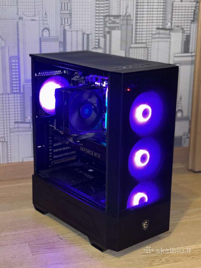 Rtx 5070, Ryzen 7 7800x3d, 32gb Ddr5 - nuotraukos Nr. 5