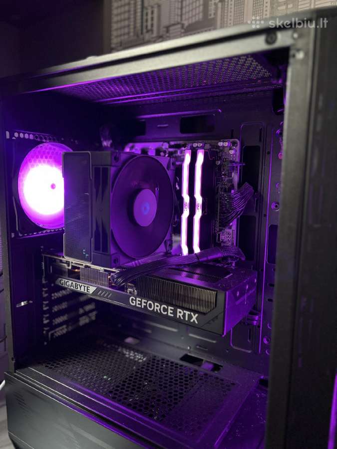Rtx 5070, Ryzen 7 7800x3d, 32gb Ddr5 - nuotraukos Nr. 6