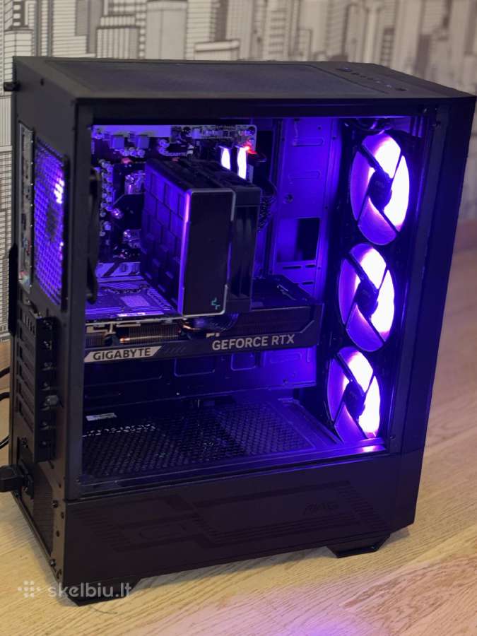 Rtx 5070, Ryzen 7 7800x3d, 32gb Ddr5 - nuotraukos Nr. 10