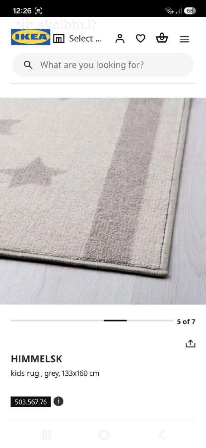 Dovanoju ikea 2 kilimus - nuotraukos Nr. 3