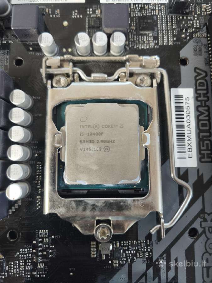 Cpu ir motherboard komplektas - nuotraukos Nr. 2