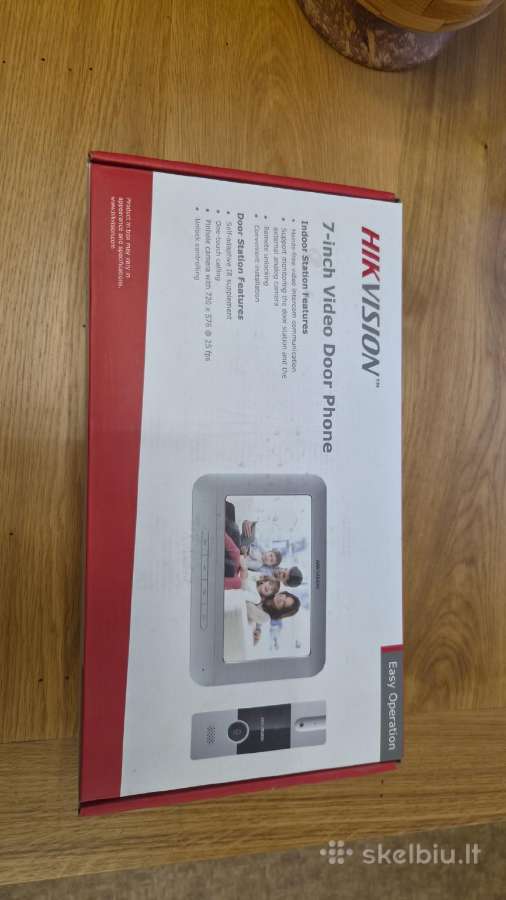 Hikvision telefonspynės komplektas DS-kis202 - nuotraukos Nr. 2