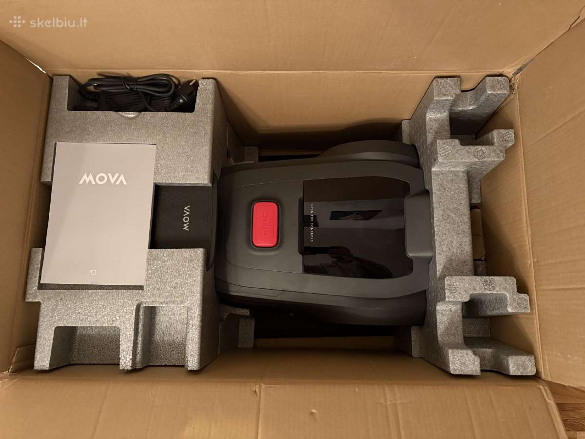 Mova Viax 250 vejos robotas– beveik nauja - nuotraukos Nr. 7