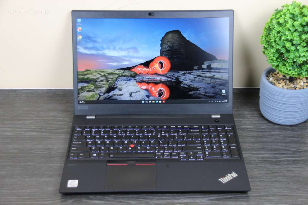 Lenovo Thinkpad t15 32gb 512gb ips + docking - nuotraukos Nr. 2