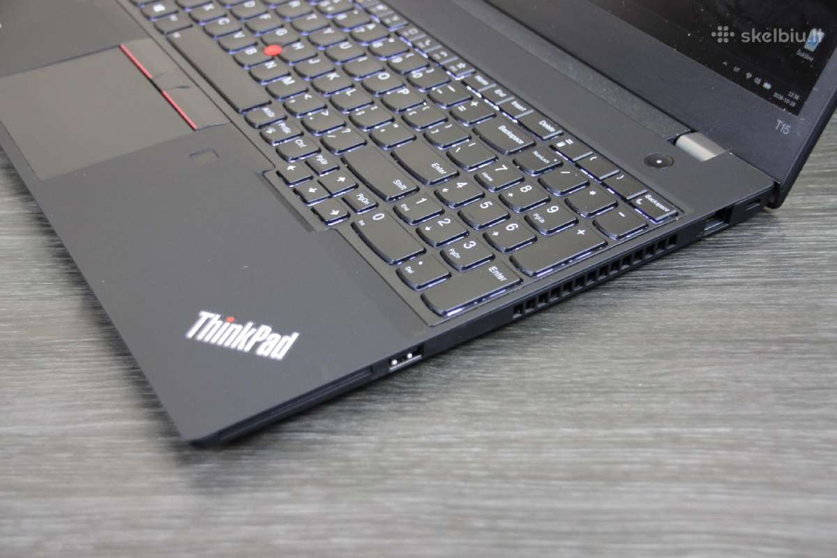 Lenovo Thinkpad t15 32gb 512gb ips + docking - nuotraukos Nr. 5