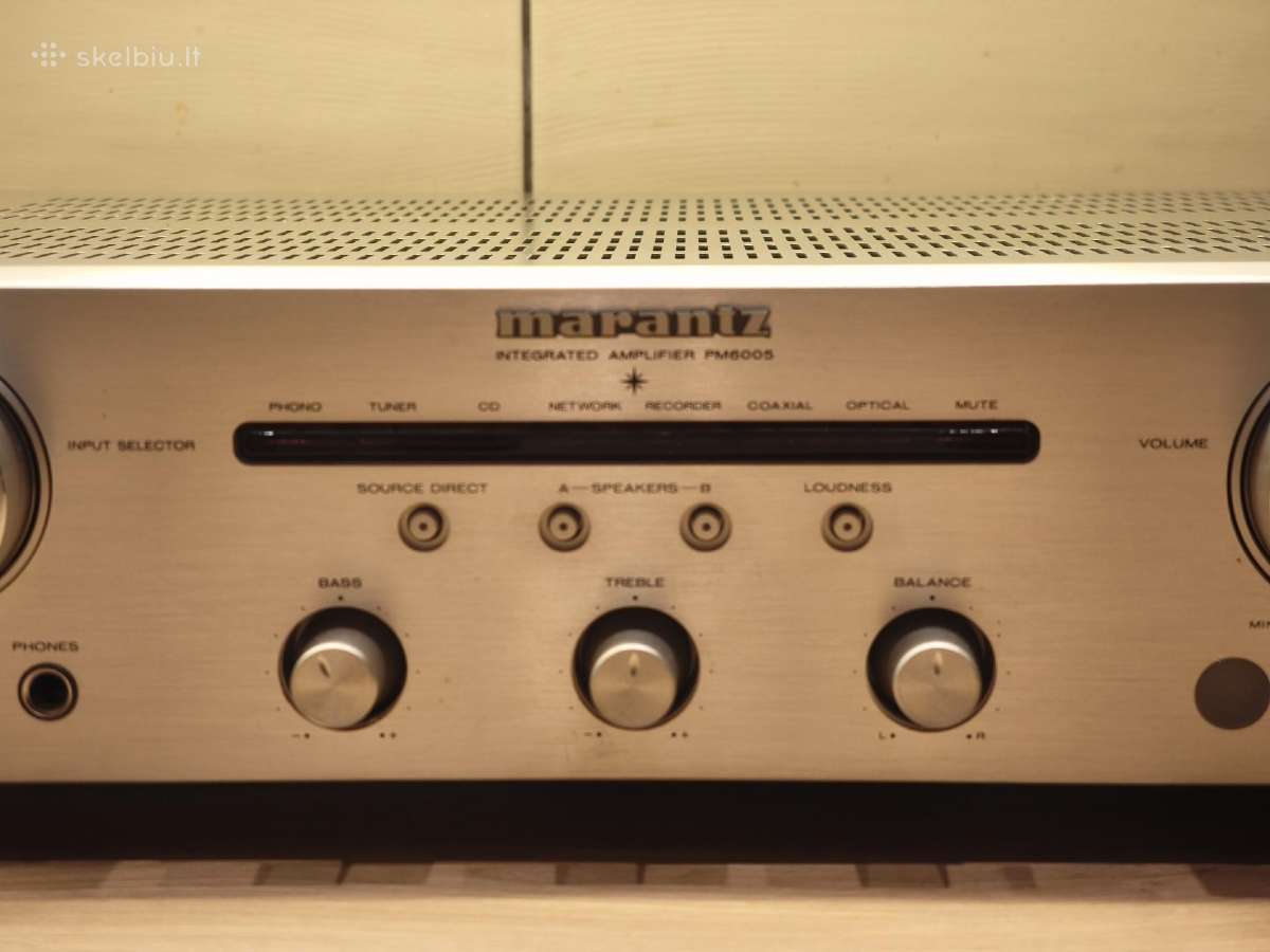 Marantz pm6005 integruotas stiprintuvas su Dac - nuotraukos Nr. 4