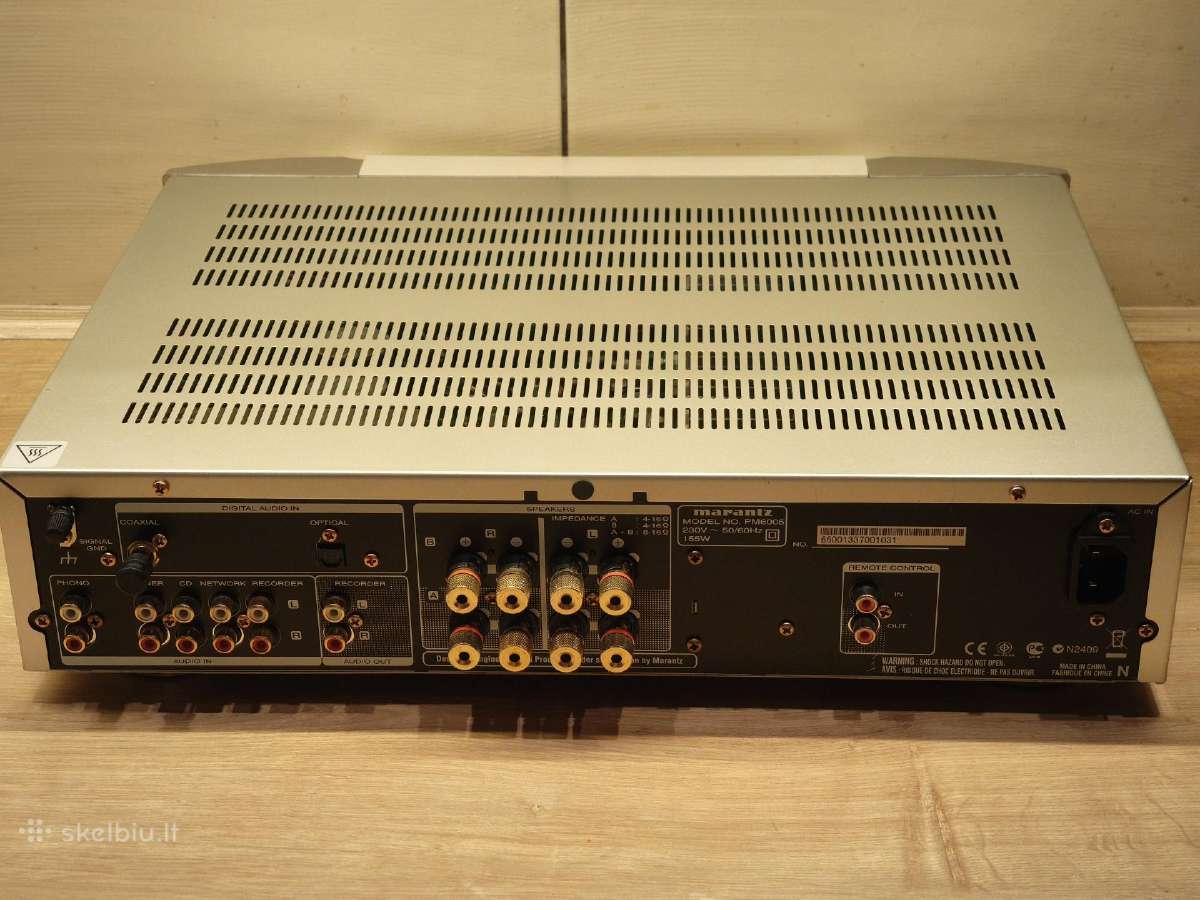 Marantz pm6005 integruotas stiprintuvas su Dac - nuotraukos Nr. 5