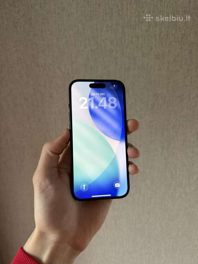 iPhone 15 128gb Black - nuotraukos Nr. 2