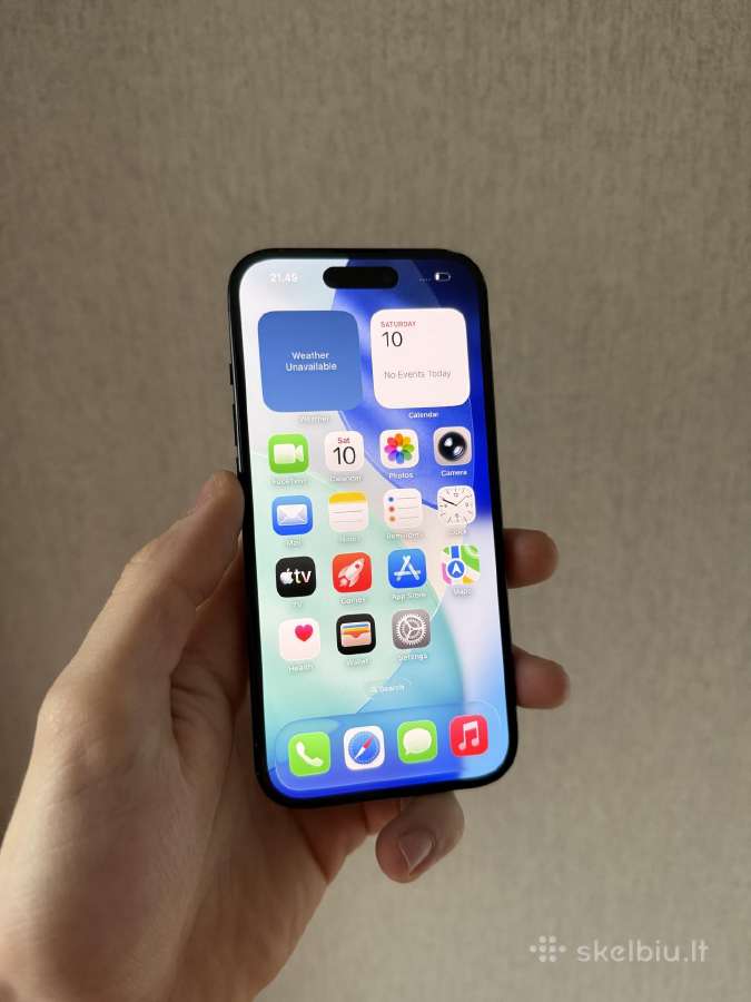 iPhone 15 128gb Black - nuotraukos Nr. 3