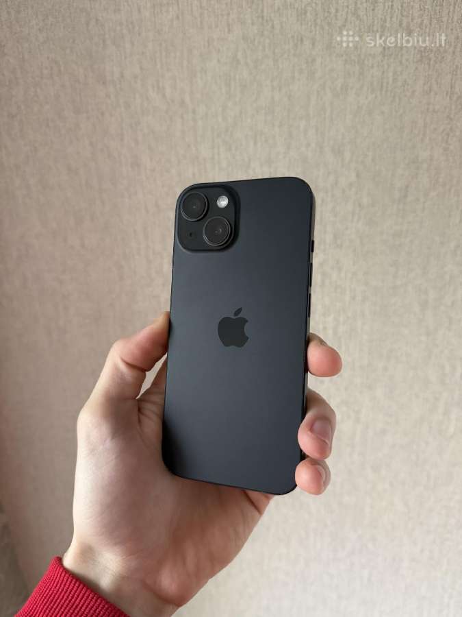 iPhone 15 128gb Black - nuotraukos Nr. 6