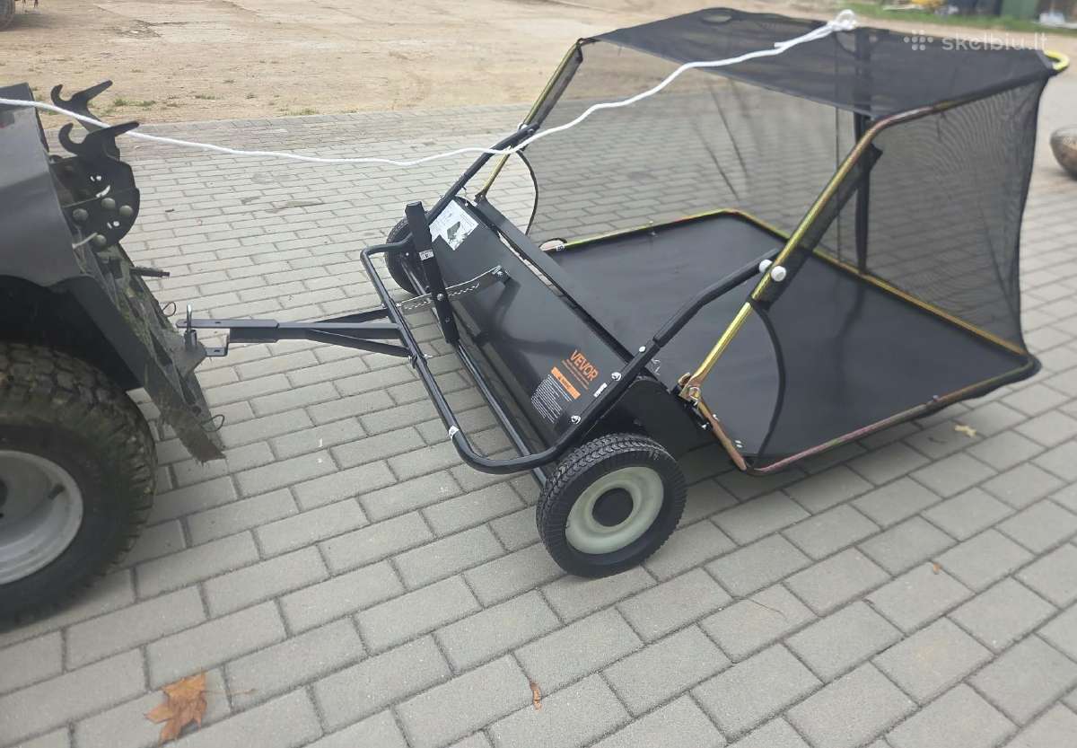 Prikabinamas lapų rinktuvas 122cm pločio - nuotraukos Nr. 2