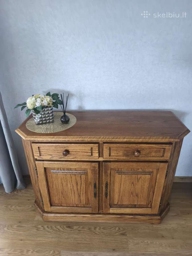Medžio masyvo komoda/TV spintelė - nuotraukos Nr. 3