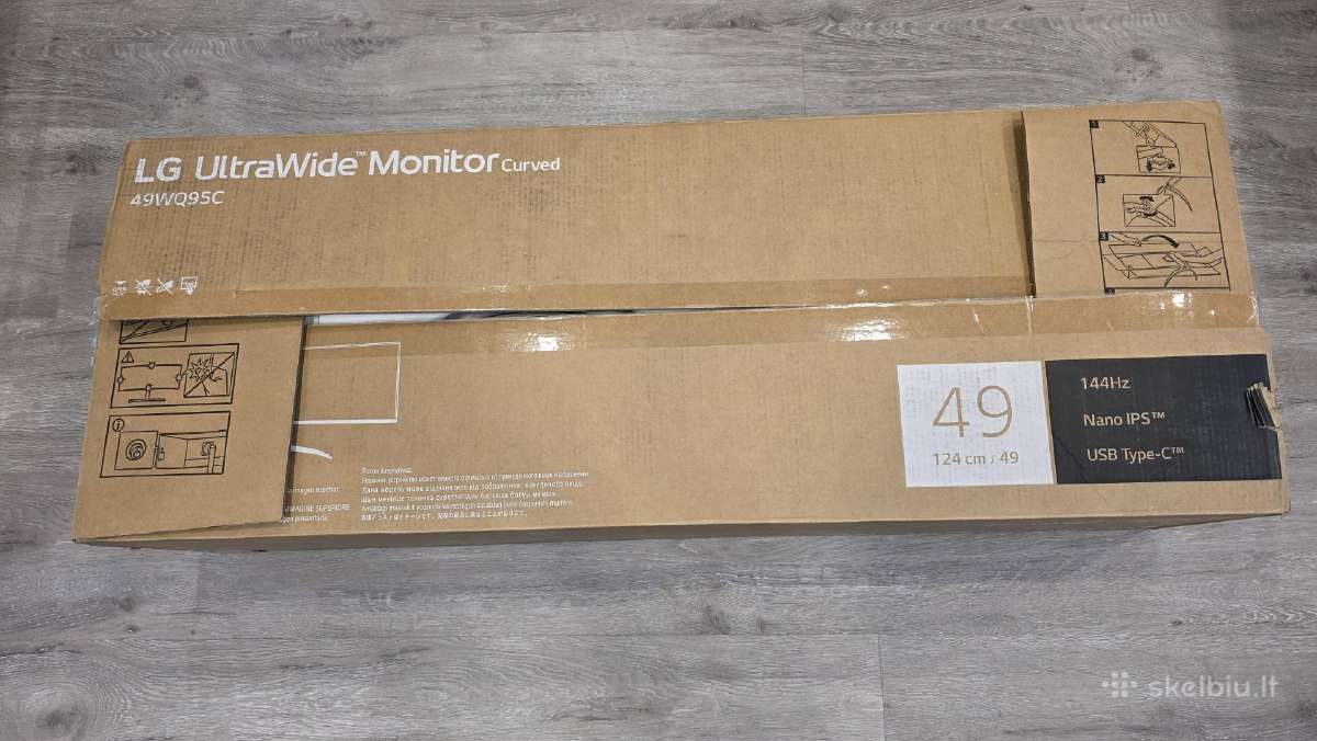 Ultrawide 49 Colių 5k LG 49wq95c-w Monitorius - nuotraukos Nr. 3